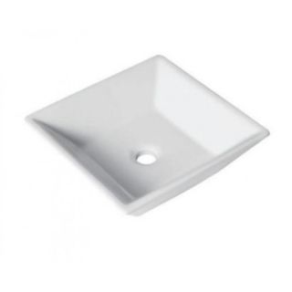 Накладная раковина Gappo GT204 40 см белый